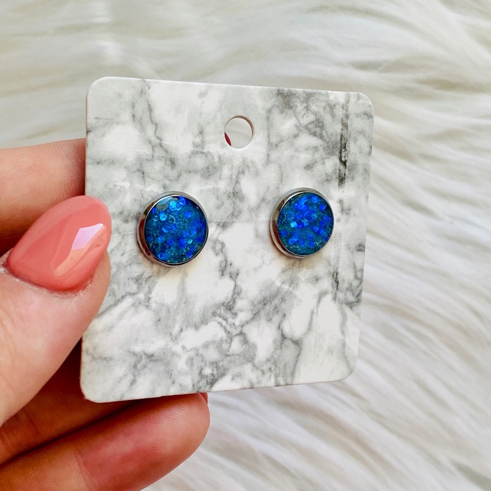 Glitter earrings